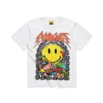 Market Tshirt Smiley Iron White