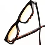Vherkudara Acetate Bharon Tortoise Chocobrown Gradation Lens - Image 2