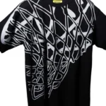 Market Tshirt Smiley In The Net Black - Image 2