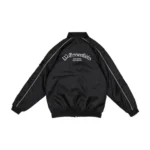 W Essentiels Jacket Track Perdrix Noir Black - Image 2
