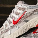 Nike P-6000 Grey Fire Red Mens CD6404 027 - Image 5