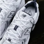 New Balance 530 Indigo White Silver Navy Womens MR530SG - Image 2