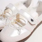 Adidas Samba Jane Cloud White Pink Womens JR4482 - Image 7