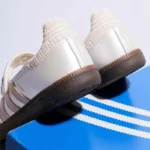 Adidas Samba Jane Cloud White Pink Womens JR4482 - Image 3