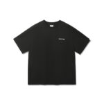 Fier De Moi T-Shirt Snake Coiling Flower Short Sleeve Black - Gambar 2
