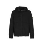 Stone Island Hoodie Zip-Up Black
