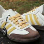 Adidas Samba OG Off White Oat Violet Tone Womens IE0875 - Image 2