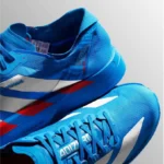 Adidas Adizero Adios Pro 4 Ekiden Japan Solar Blue Silver Metallic Lucid Red Mens JR4796 - Image 3