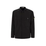 Stone Island Overshirt Compass Badge Shirt Black