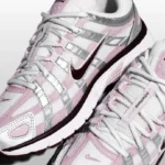 Nike P-6000 Silver Burgundy Plum Chalk Womens IM6026 121 - Image 4