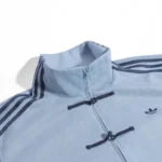 Adidas Jacket CTT Chinese Track Top 3.1 Ash Grey KT3846 - Gambar 3