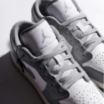 Nike Air Jordan 1 Low Vintage Stealth Grey GS 553560 053 - Image 5