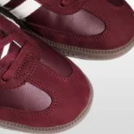 Adidas Samba OG Maroon Off White Mens JR8844 - Image 6