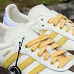 Adidas Samba OG Off White Oat Violet Tone Womens IE0875 - Image 3