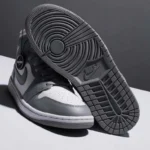 Nike Air Jordan 1 Mid Stealth White Womens BQ6472 115 - Image 2