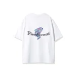 Fier De Moi T-shirt Glass Flower Tee Short Sleeve White
