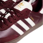 Adidas Samba OG Maroon Off White Mens JR8844 - Image 3