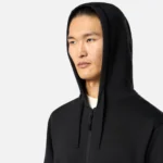 Stone Island Hoodie Zip-Up Black - Image 6