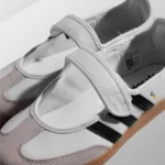 Adidas Samba Jane White Black Gum Womens JR1402 - Image 2
