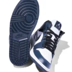 Nike Air Jordan 1 Mid Armory Navy GS 554725 411 - Image 3