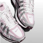 Nike P-6000 Silver Burgundy Plum Chalk Womens IM6026 121 - Image 2