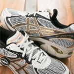 Asics GT-2160 Cream Pure Gold Mens 1203A275 114 - Image 3