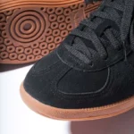 Puma Palermo Black White Gum Mens 396463 10 - Image 3