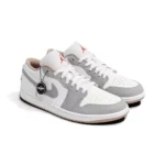 Nike Air Jordan 1 Low Sail College Grey Rattan Mens 553558 169