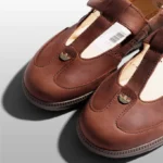Adidas Samba Jane Leather Brown Womens HP7130 - Image 5