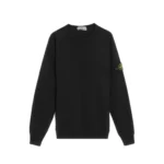 Stone Island Crewneck Sweatshirt Compass Patch Black