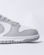 Nike Dunk Low White Light Smoke Grey Mens HF5441 105 - Gambar 9