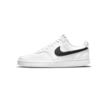 Nike Court Vision Low Next Nature White Black Leather Mens DH2987 101 - Image 6