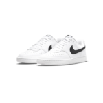 Nike Court Vision Low Next Nature White Black Leather Mens DH2987 101 - Image 5