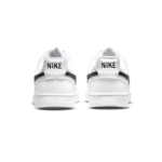 Nike Court Vision Low Next Nature White Black Leather Mens DH2987 101 - Image 4