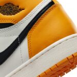 Nike Air Jordan 1 Hi OG Yellow Taxi GS 575441 711 - Image 4