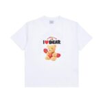 Acmé De La Vie T-Shirt I Love Teddy Bear White