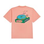 Acmé De La Vie T-Shirt Short Sleeve Donuts Long Play Player Pink - Image 2