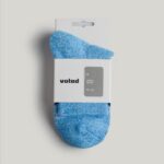 Voted Sock New Essential Ankle Blue On White