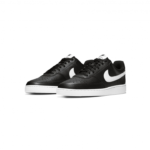 Nike Court Vision Low Next Nature Black White Leather Mens DH2987 001 - Image 3