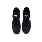 Nike Court Vision Low Next Nature Black White Leather Mens DH2987 001 - Image 2