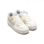 Nike Air Force 1 Low Shadow Sail Light Silver Citron Tint Womens DR7883 101 - Image 6