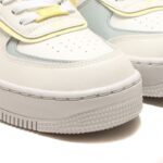 Nike Air Force 1 Low Shadow Sail Light Silver Citron Tint Womens DR7883 101 - Image 2