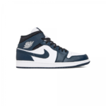 Nike Shoes Air Jordan 1 Mid Armory Navy Mens 554724 411 - Image 6