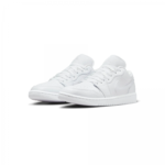 Nike Air Jordan 1 Low Triple White Womens DV0990 111 - Image 5