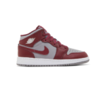 NIke Air Jordan 1 Mid Team Red Bordeaux GS