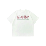 Four Kicks Tshirt Running Bezhat 02 Off White