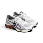 Asics Gel-Kinetic Fluent White Truffle Grey Mens 1203A591 100