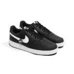 Nike Court Vision Low Next Nature Black White Leather Mens DH2987 001
