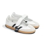 Adidas Samba Jane White Black Gum Womens JR1402