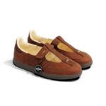 Adidas Samba Jane Leather Brown Womens HP7130